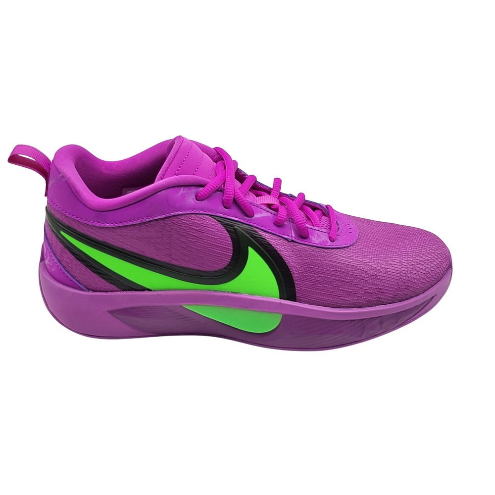 Nike Giannis Freak 6 Basketball Shoes Youth 7Y Purple Green‎ FQ7378-500